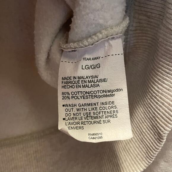 Under Armour Large Gray Hoodie | Loose Fit Pullover, Kangaroo Pocket, EUC - Picture 8 of 9